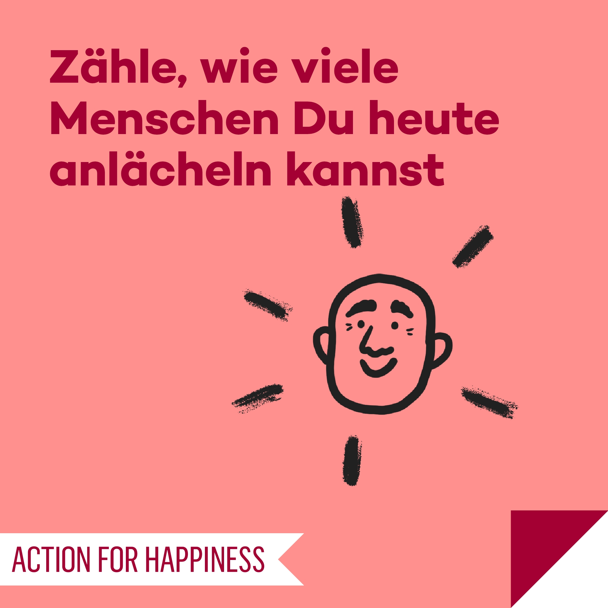 Action for Happiness im deutschsprachigen Raum